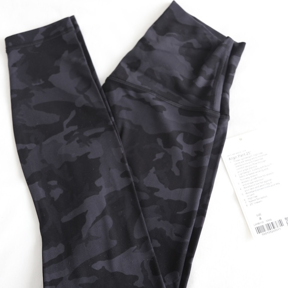 Lululemon Align Pant 25 Incognito Camo Multi Grey - Picture 6 of 7